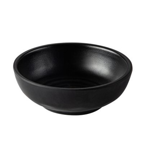Centennial Bowl – 3.5 oz., Round, Matte Black Melamine, 72/Case