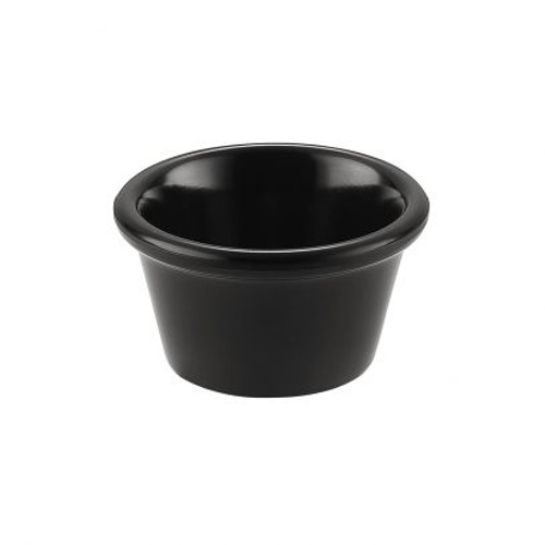 Ramekin – 3 oz., Black Melamine, 96/Case