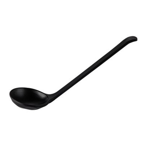 Soup Spoon – 0.8 oz., 8 3/8", Matte Black Melamine, 72/Case