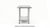 SS430 Table under shelf Galvanized leg Dimensions: 36" x 24" x 34"