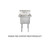 SS304 with galvanized legs Dimensions: 24"x29.8"x44.5" Sink bowl: 18"x24" Depth: 14"