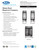 Two (2) Glass Door Reach-in Freezer