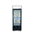 Black Cabinet One (1) Glass Door Merchandiser Freezer