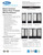 Black Cabinet Two (2) Glass Door Merchandiser Freezer 54" Hinged