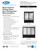 Black Cabinet Two (2) Sliding Glass Door Refrigerator Merchandiser 54" SLIDING