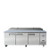 93″ Refrigerated Pizza Prep. Table