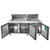 72″ Refrigerated Mega Top Sandwich Prep. Table