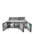 72″ Refrigerated Standard Top Sandwich Prep. Table
