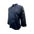 Chef Regalia, Women's Tapered, Long Sleeve, French Cuffs Chef Jackt. 65/35 Poly/Cotton . Medium Size, Black/EACH