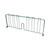 14" x 2-1/8" x 9-5/8", Pressure-Fit Shelf Divider, Green Epoxy Coated Iron Wire, 5 Years Limited Warranty/EACH