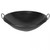 24" Diameter x 7-1/4" Height, 2" Length of Handle, Curved Rim Wok, Steel/EACH