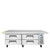 76″ Refrigerated Chef Base, Extended Top