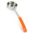 8 oz, 15-3/8" x 4-5/8" x 1-1/4", Perforated Portion Controller, Orange Color/EACH