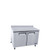 Worktop Refrigerator with Backsplash 48"