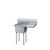 18″ One Compartment Sink with Right Drain Board