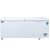 72" Commercial White Mobile Chest Freezer w/ (2) Baskets