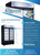 Commercial Glass Swing 2-Door Merchandiser Freezer (47 1/4” x 29 1/4” x 80 1/4”)