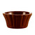 Porcelain Floral Ramekin 3oz Brown 3" - 4dz/case