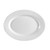 Super White Porcelain Oval Platter 11 3/4" - 1dz/case