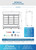 Commercial Glass Sliding 3-Door Merchandiser Refrigerator (78" x 32" x 79 1/2")