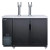 60" Dual Tap Kegerator Beer Dispenser