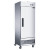 28" Compact Single Door Commercial Freezer in Stainless Steel