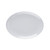 Melamine Brighton Coupe Oval Platter White 12-1/4" - 2dz/case