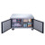 36" 2-Door Undercounter Freezer in Stainless Steel