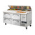 Migali C-PP67-D-HC 67" Competitor Series® Pizza Prep Table w/ Refrigerated Base, 115v