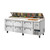 Migali C-PP93-D-HC 93" Competitor Series® Pizza Prep Table w/ Refrigerated Base, 115v