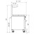 36" Gas Range with Four (4) Open Burners & 12" Griddle