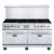 60" Gas Range with Ten (10) Open Burners