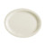 Oval Platter – Narrow Rim, American White China, 9 1/2" x 7 1/4", 24/Case
