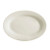 Oval Platter – Rolled Edge, American White, 6 1/4" x 3/8", 24/Case
