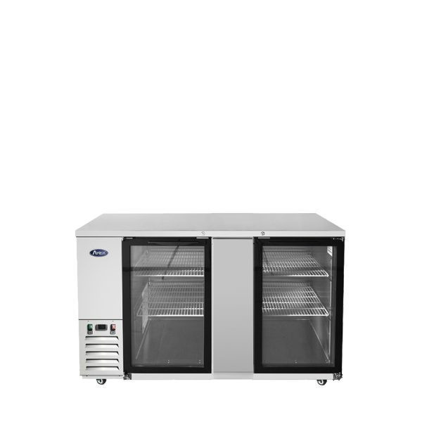 69″ Back Bar Cooler with Glass Doors