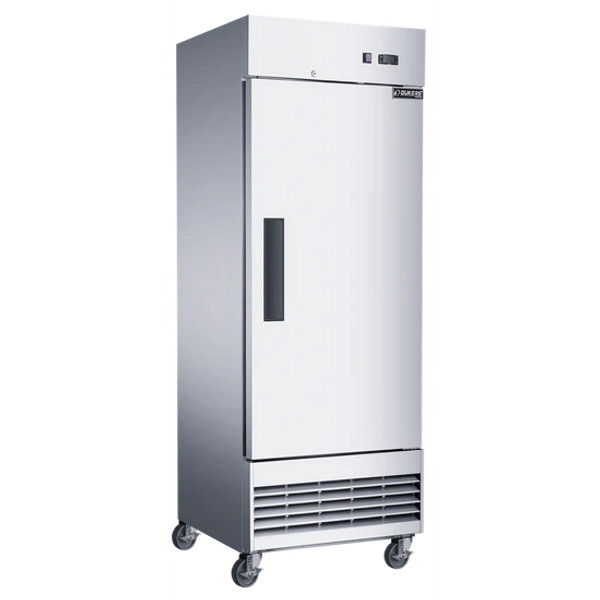 28" Compact Single Door Commercial Refrigerator in Stainless Steel