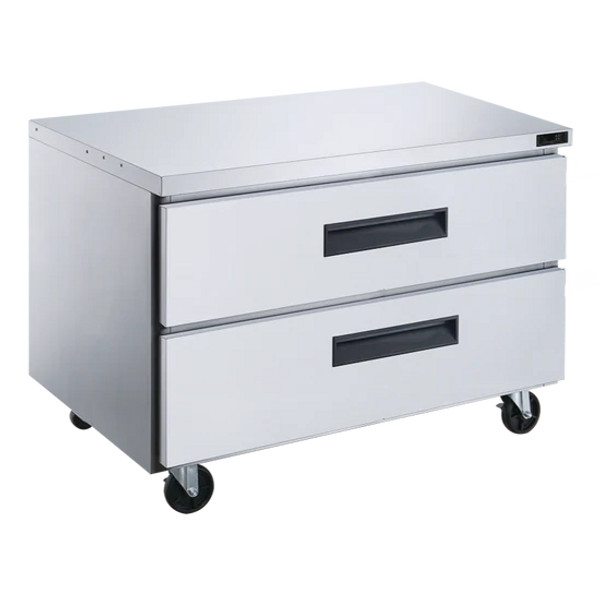 36" 2-Drawer Undercounter Commercial Refrigerator in Stainless Steel