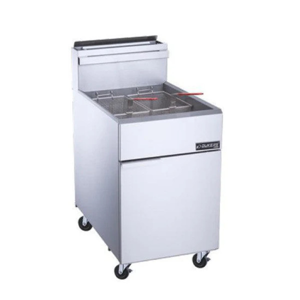Natural Gas Fryer with 5 Tube Burners