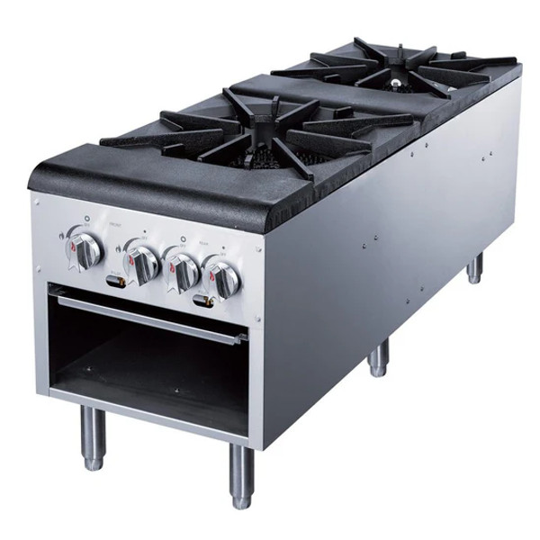 Stock Pot Range (18" x 41" x 22 4/5")