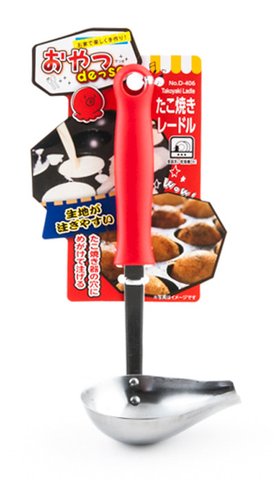 6.75"L STAINLESS STEEL TAKOYAKI LADLE - 10/case