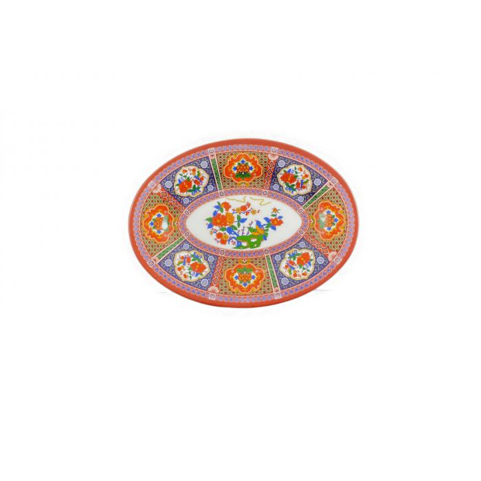 9" x 6-5/8" x 3/4", Platter, Peacock Dinnerware/DOZEN