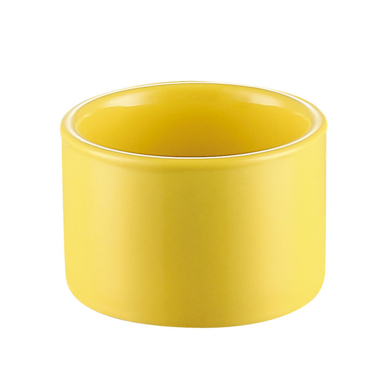 Porcelain Straight Ramekin Sunflower 5oz 3" - 2dz/case