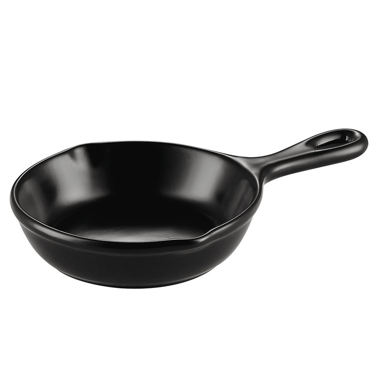 Skillet W/ Pour Spout & Handle Black 24oz 11 3/4", 1dz/cs