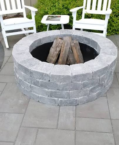 UNILOCK FIRE PIT SUNSET ROUND