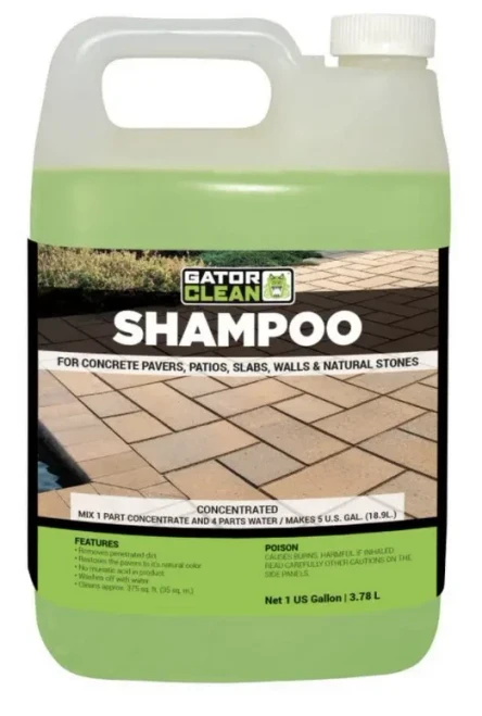 Cleaner Alliance Gator Shampoo for Pavers 1 Gallon