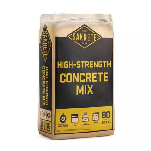 Masonry Sakrete Concrete Mix 80lbs