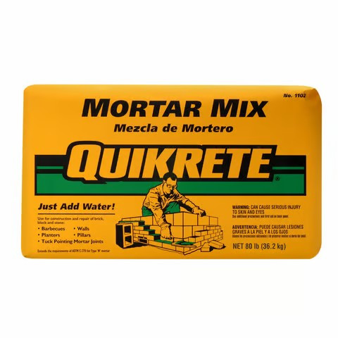 Masonry Quikrete Mortar Mix 80lb