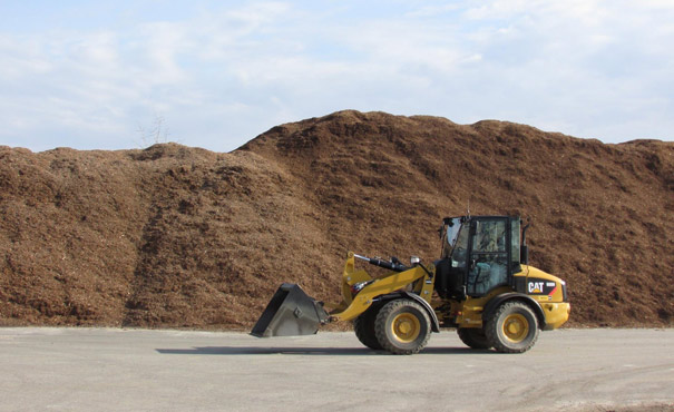 mulch pile