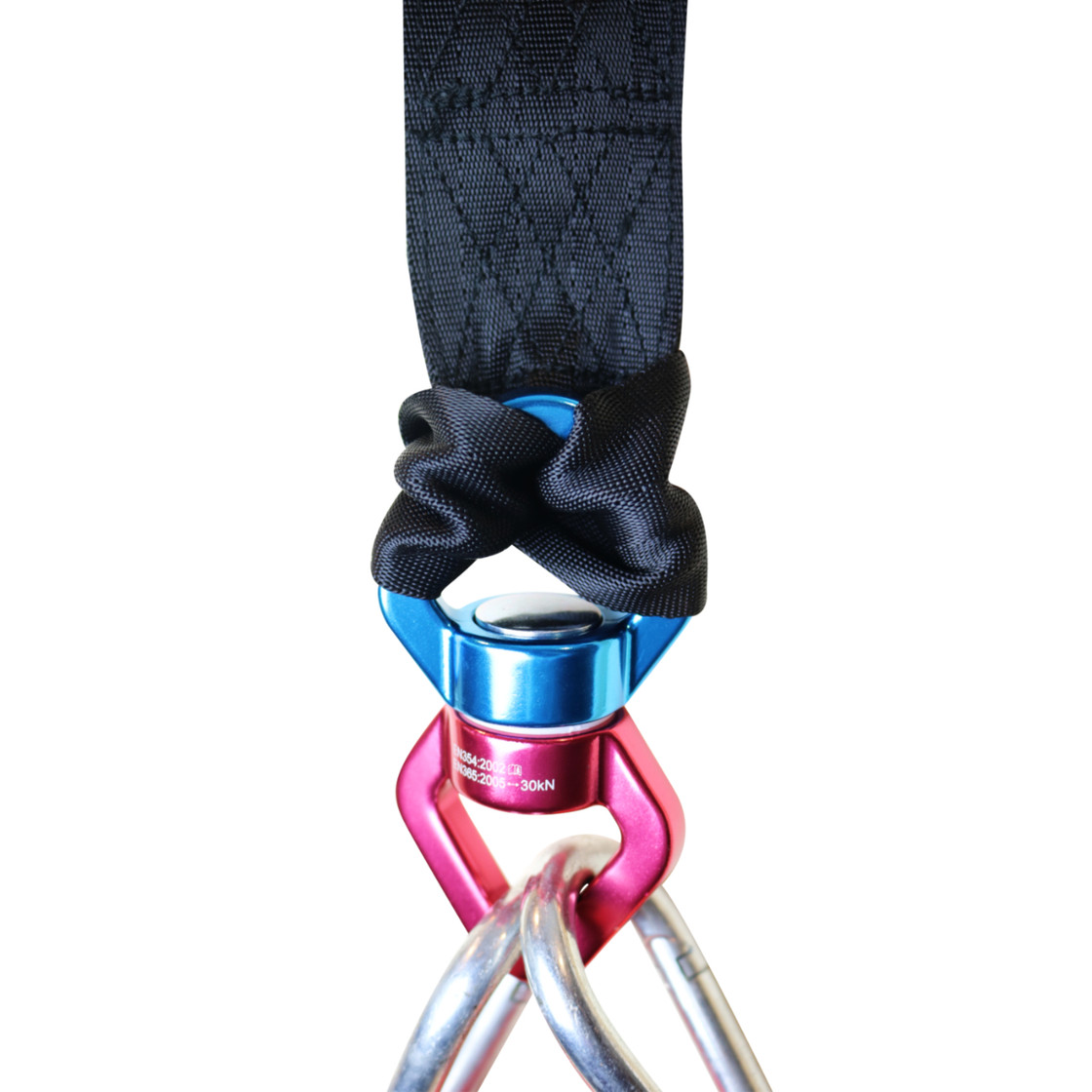 10 ft Tree Swing Strap with Cyclone Spinner Swivel (MM00168)