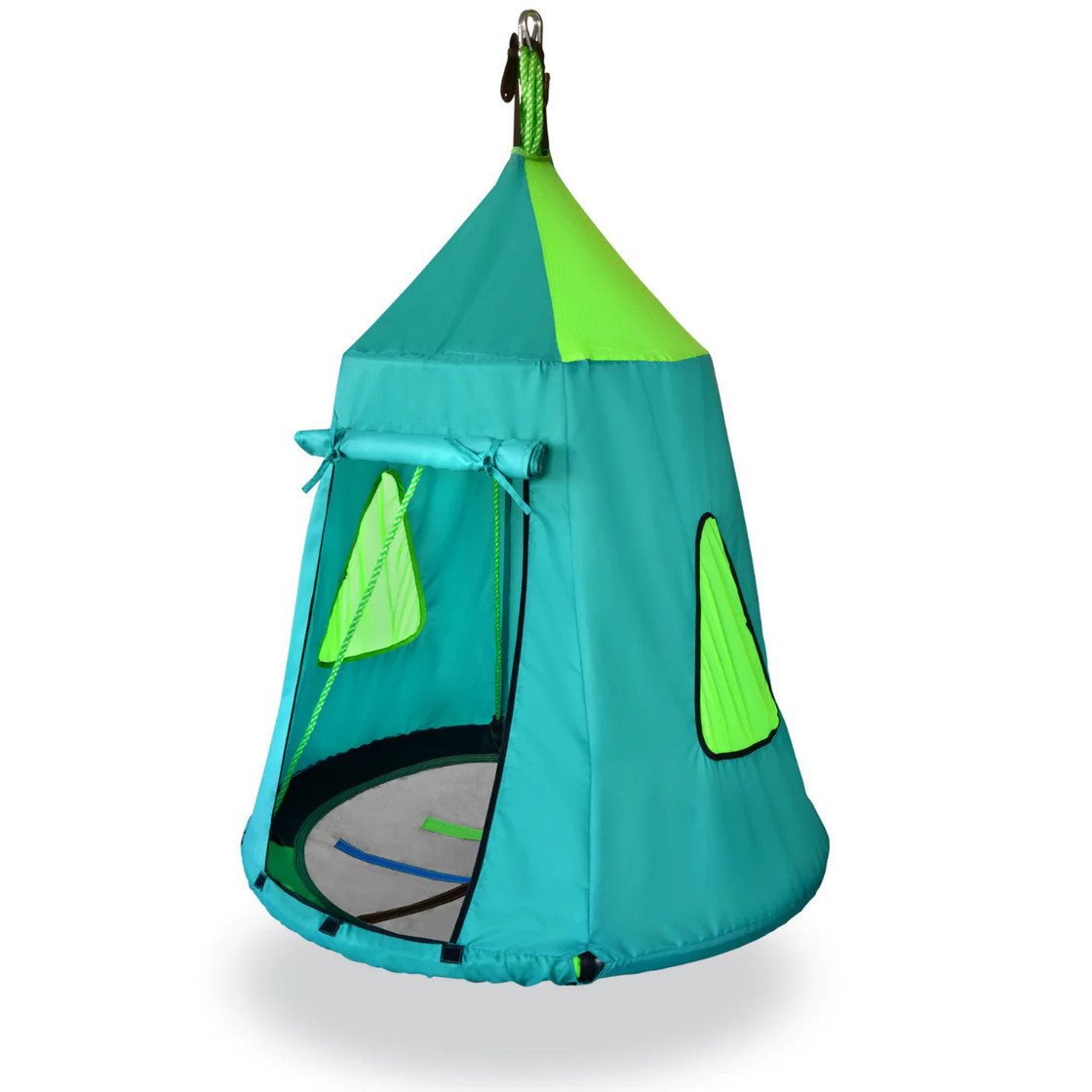 Outdoor Teepee Tent Swing SwingSetMall